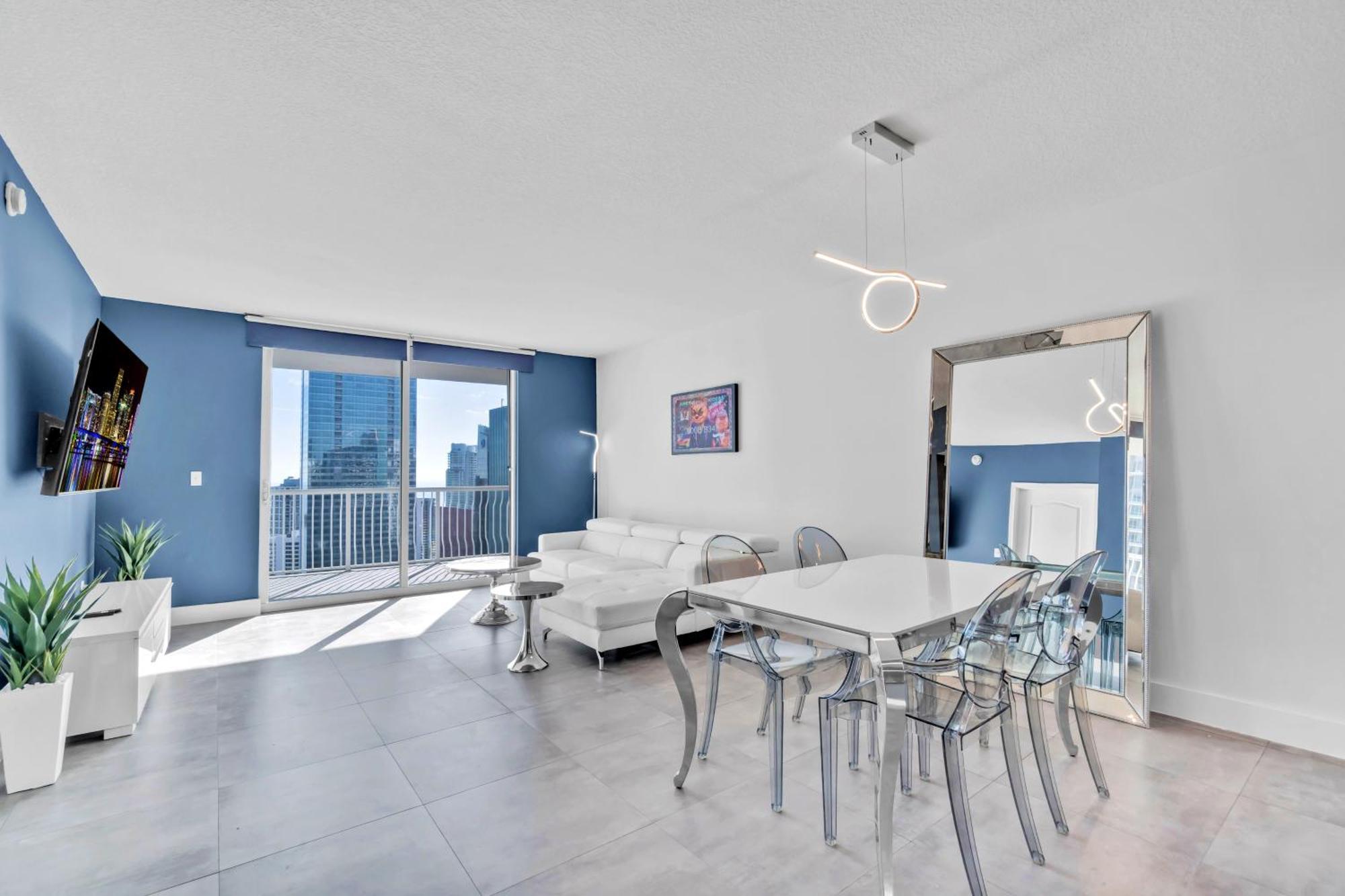 Apartamento High-end In Glamorous Brickell *